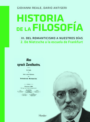 Historia de la filosofía III. Del Romanticismo a nuestros días