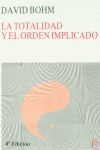 La totalidad y el orden implicado