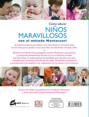 Cómo educar niños maravillosos con el método Montessori