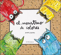 El Monstruo de Colores, un libro pop-up