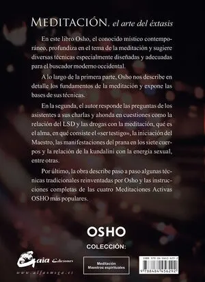 Meditación, el arte del éxtasis