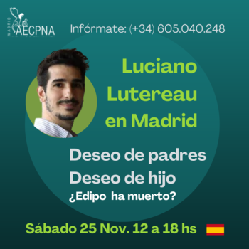 Luciano Lutereau en Madrid